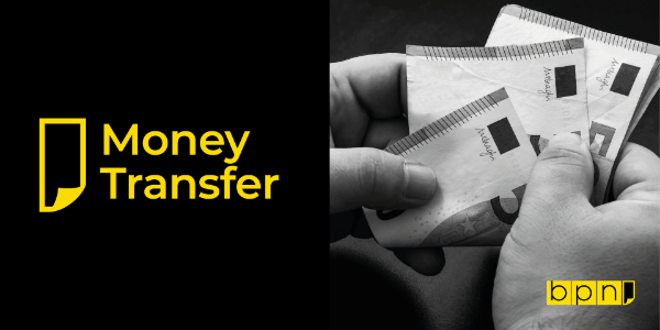 Money Transfer Sticker resmi